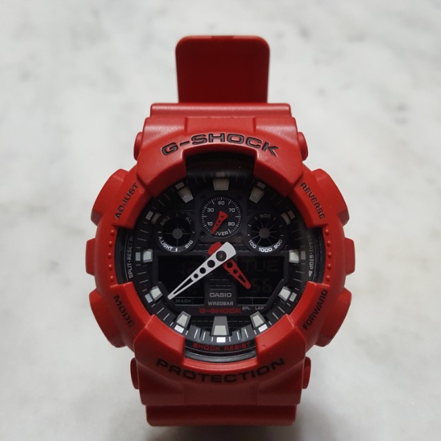 Casio G Shock Ga 100b 4a Men S Fashion Watches On Carousell