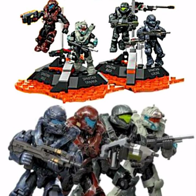 Halo Mega Bloks/Construx Fire Team Osiris Last Set!!!, Toys & Games, Bricks & Figurines on Carousell