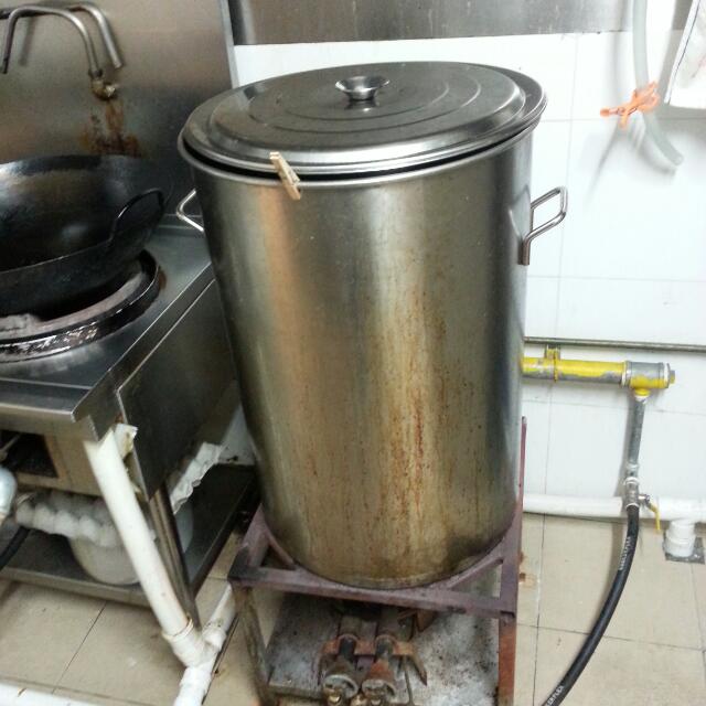 Commercial Stainless Steel Soup Pot