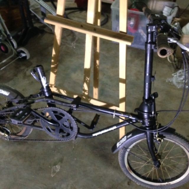Basikal dahon sale