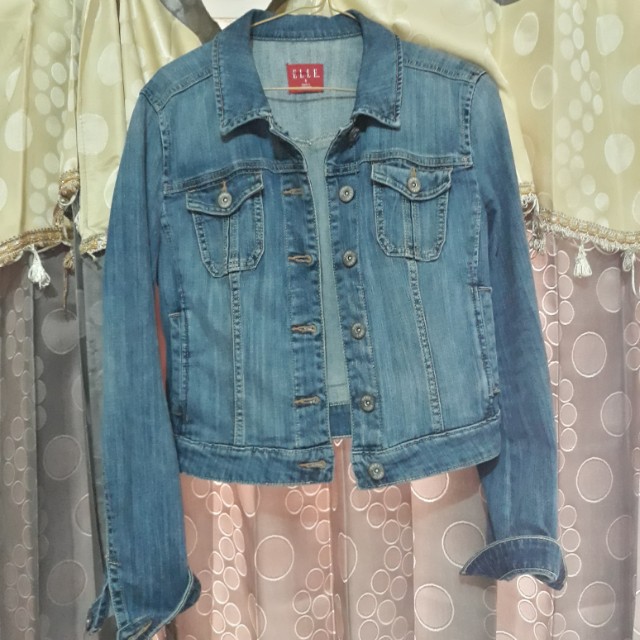 Elle original denim jacket, Fesyen 