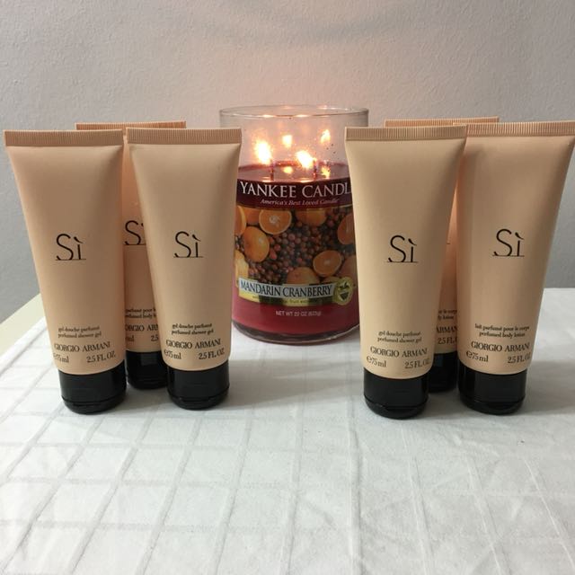 giorgio armani si perfumed body lotion