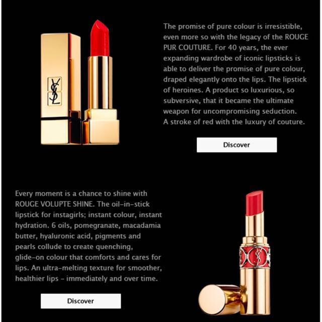 Help to buy! YSL beauty lipstick with free engraving service, Beauty