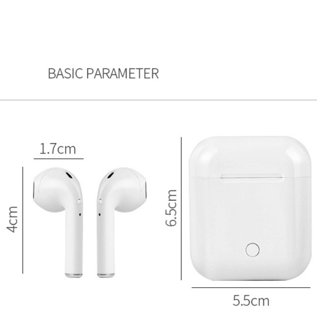 【INSPIRED APPLE AIRPODS】i9S TWS Stereo Airpods With Charging Case #1212YES