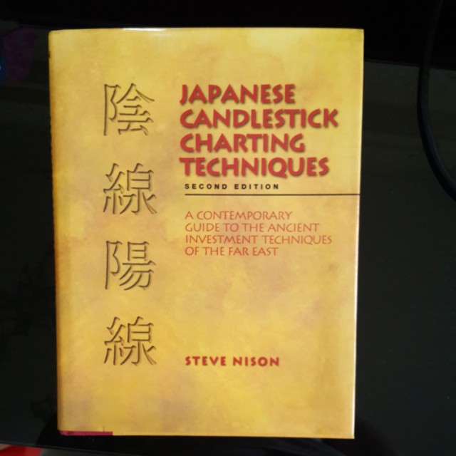 Japanese candlestick charting techniques by Steve Nison, Hobbies & Toys
