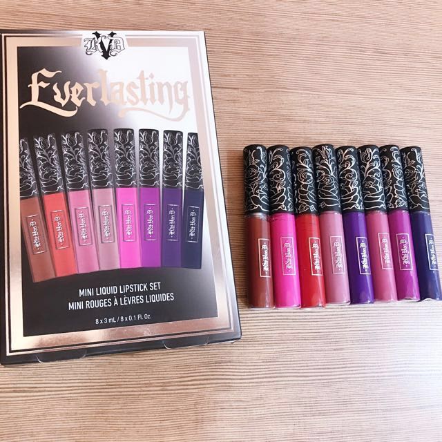 kat von d mini liquid lipstick set