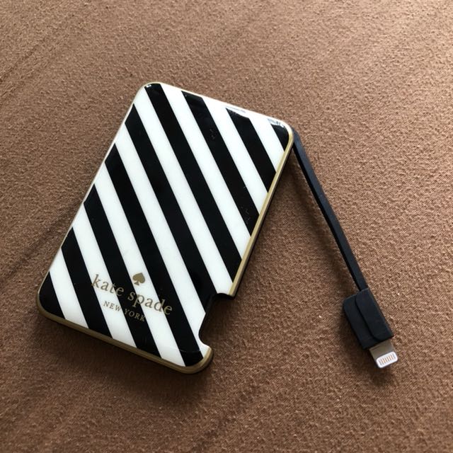 Kate Spade iPhone Power Bank, Audio, Portable Audio Accessories on Carousell