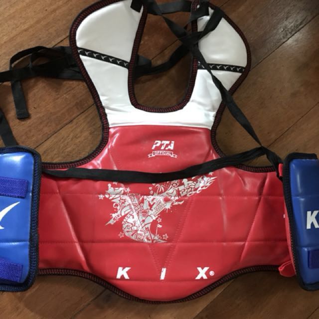 Kix Taekwondo Body Armor (size 1), Sports Equipment, Other Sports