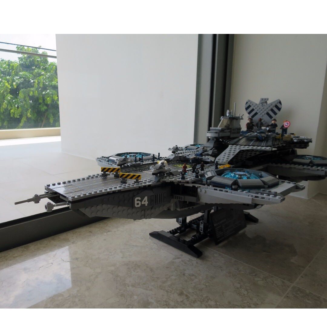 Lego marvel aircraft carrier shop