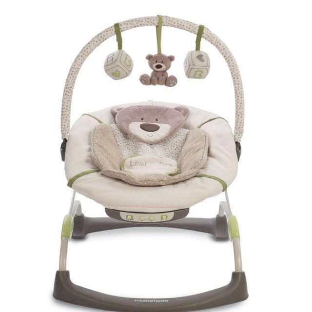 mothercare teddy's toy box bouncer