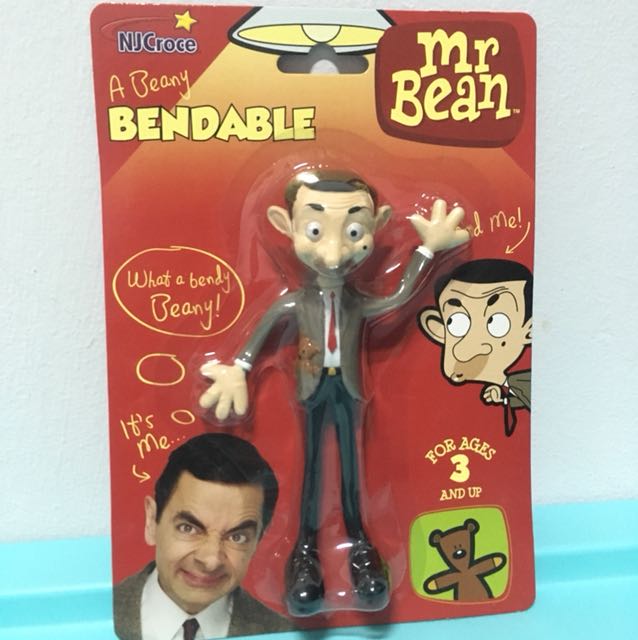 Mr bean bendable, Hobbies & Toys, Toys & Games on Carousell