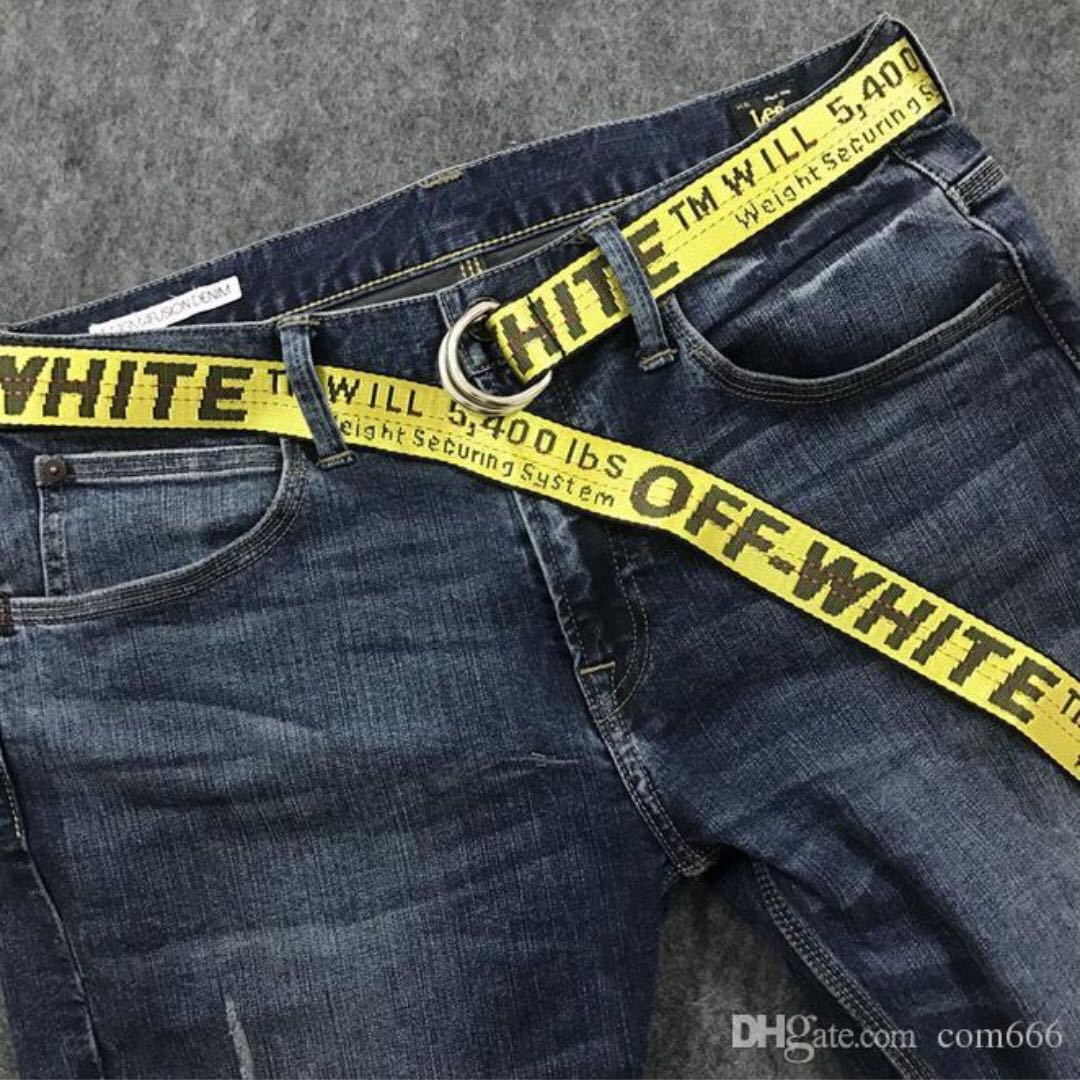 Tali pinggang off white clearance