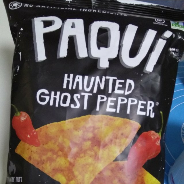 Paqui Haunted Ghost Pepper Chips Food Drinks Packaged Snacks On Carousell