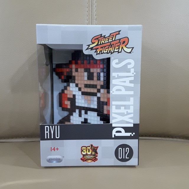 PDP Pixel Pals Capcom Street Fighter Ryu Collectible Lighted Figure ...