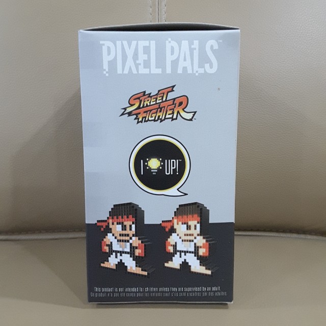 PDP Pixel Pals Capcom Street Fighter Ryu Collectible Lighted Figure ...