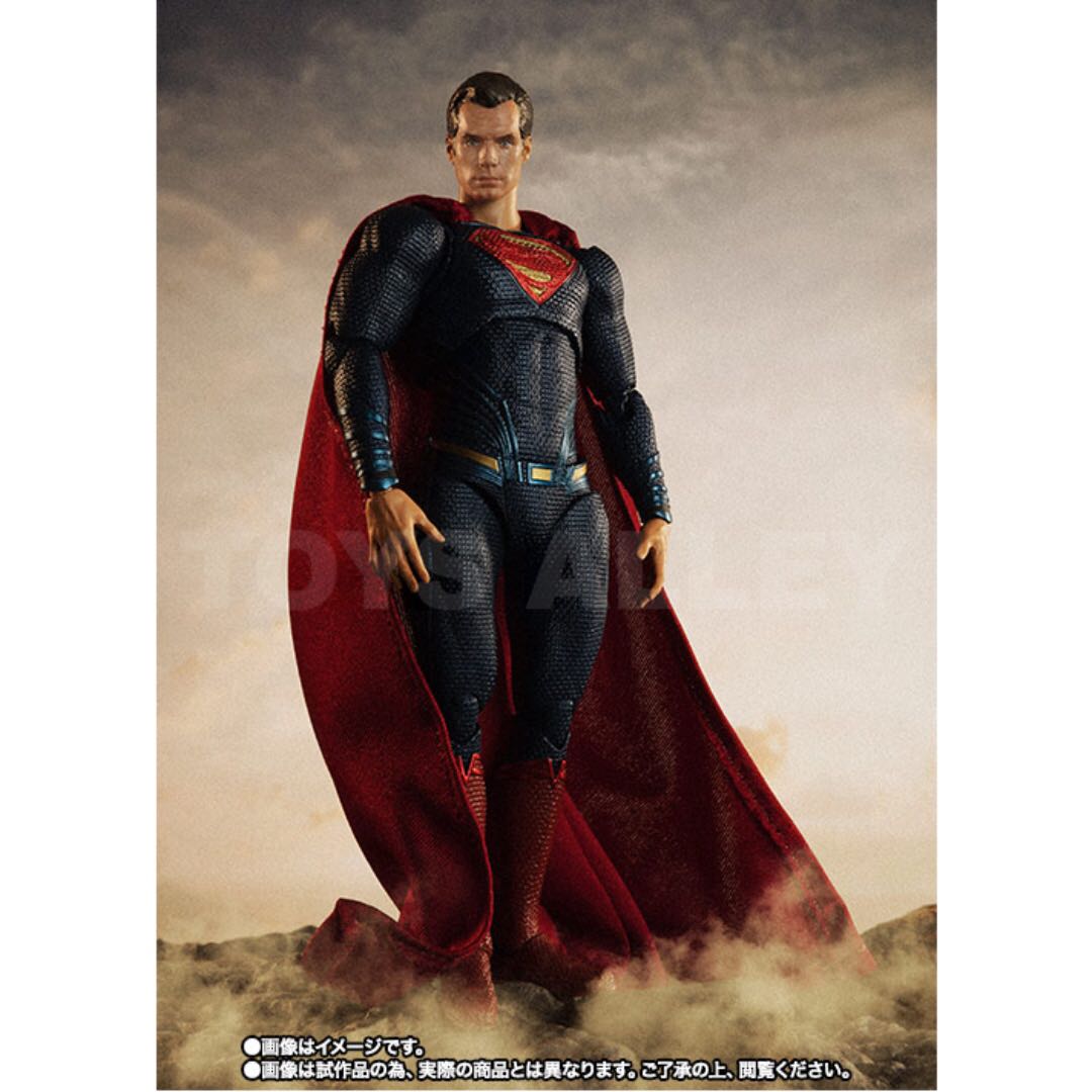 Preorder S H Figuarts Shf Superman Justice League Version Bulletin Board Preorders On Carousell