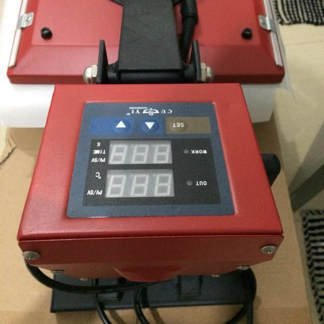 (RESERVED) Heat Press Cuyi Machine 15x15, Car Parts & Accessories on