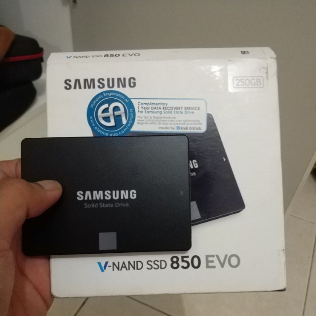 Samsung V Nand Ssd 850 Evo 250gb Electronics Computer Parts Accessories On Carousell