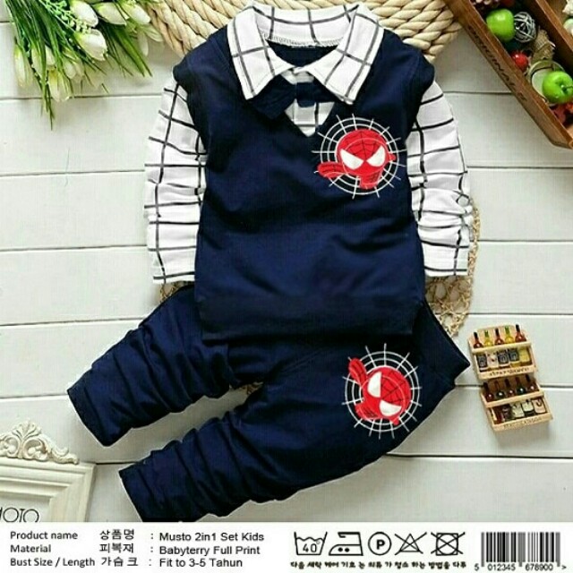 Set Musto Kids 65 000 Bahan Full Babyteri Printing Bj Pj 40 Ld 70 Cln Pj 48 Pinggang Karet Bayi Anak Baju Anak Laki Laki Di Carousell