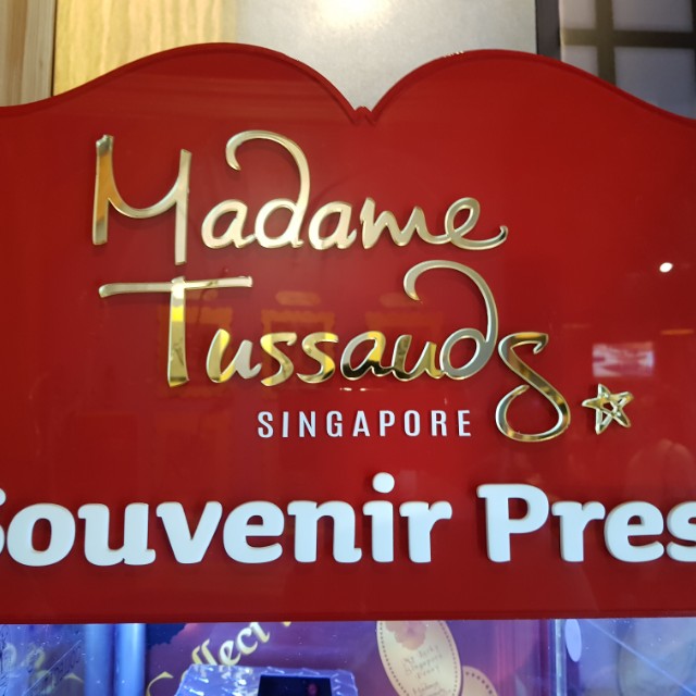 Singapore Pressed Penny / Elongated Coin Madame Tussauds Singapore