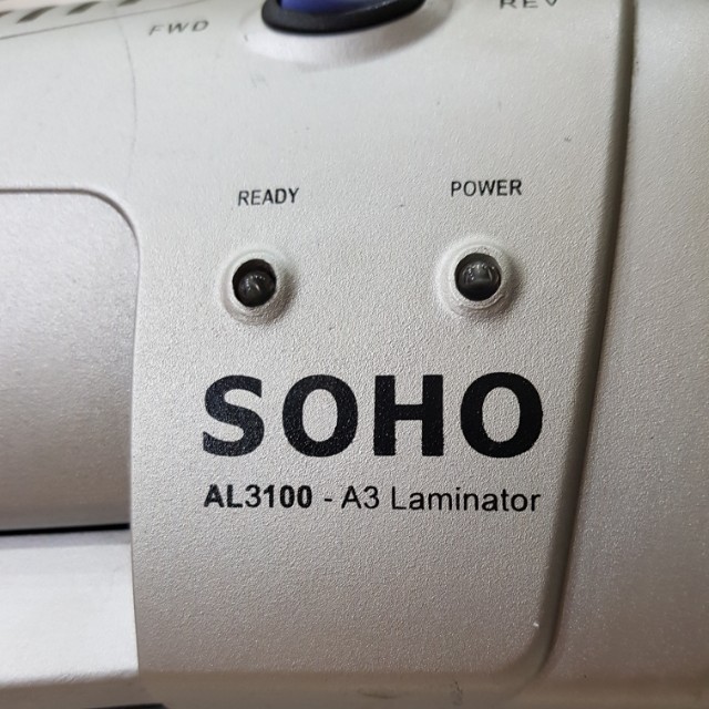 SOHO A3 LAMINATOR, Everything Else on Carousell