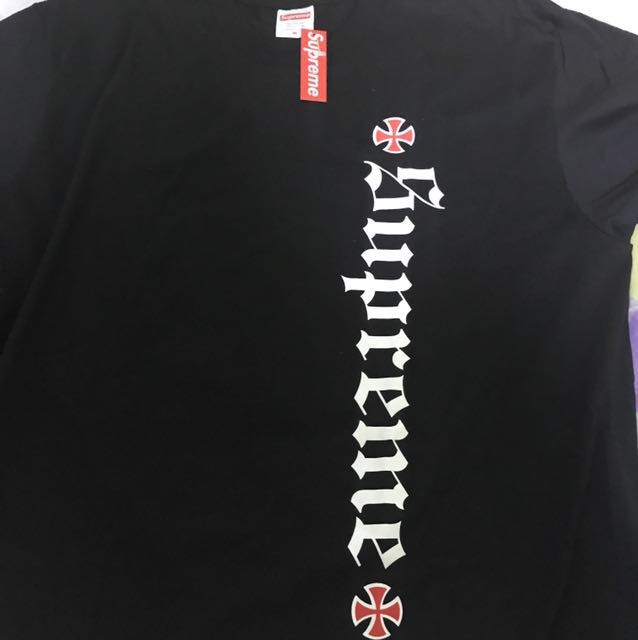 supreme independent tee