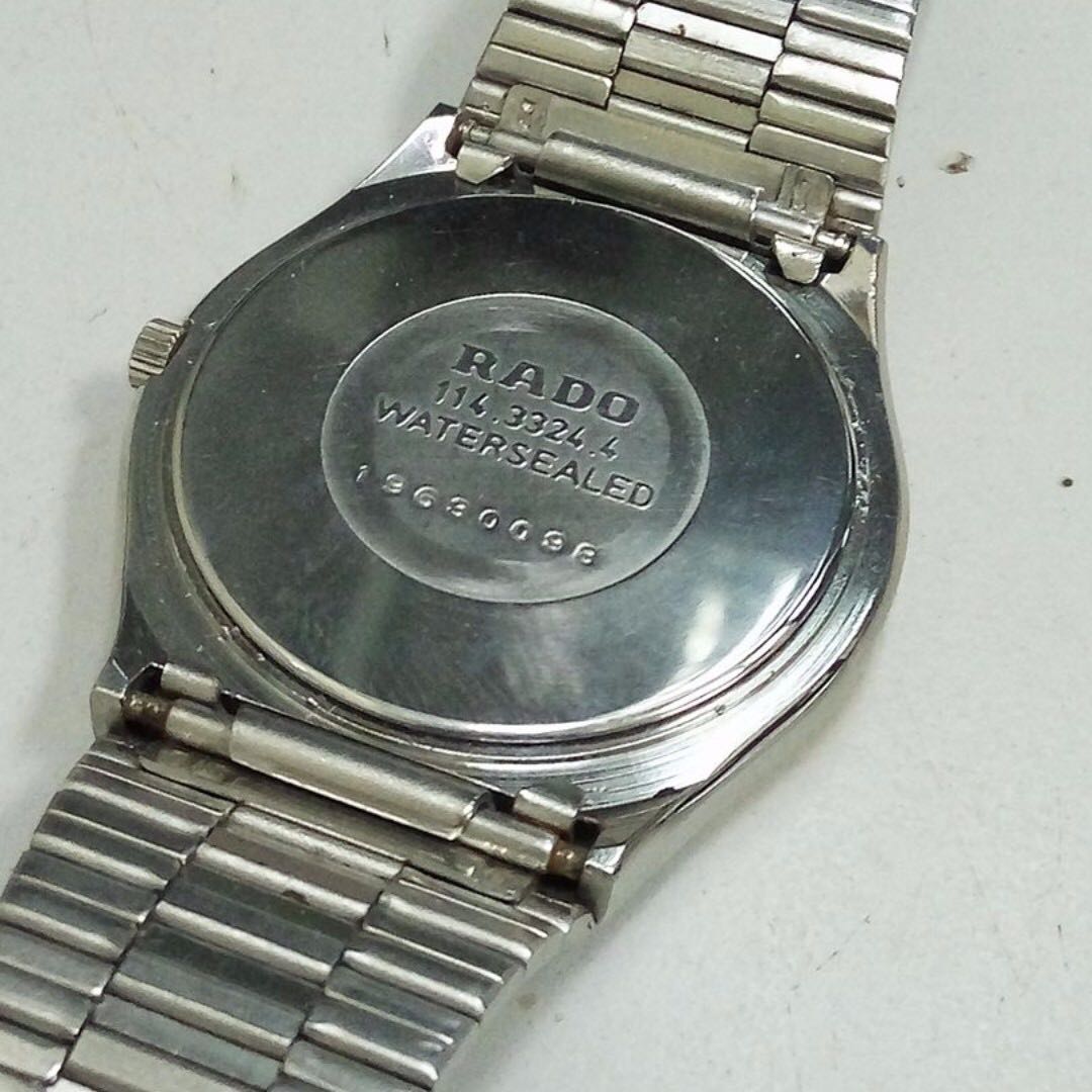 Rado quartz water sealed store