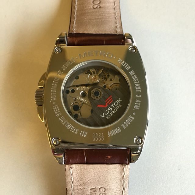 Vostok Metro Limited Edition Watch, Luxury, Watches on Carousell