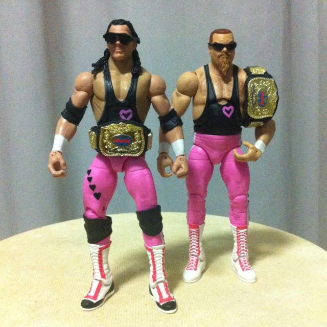 Hart foundation hotsell action figures