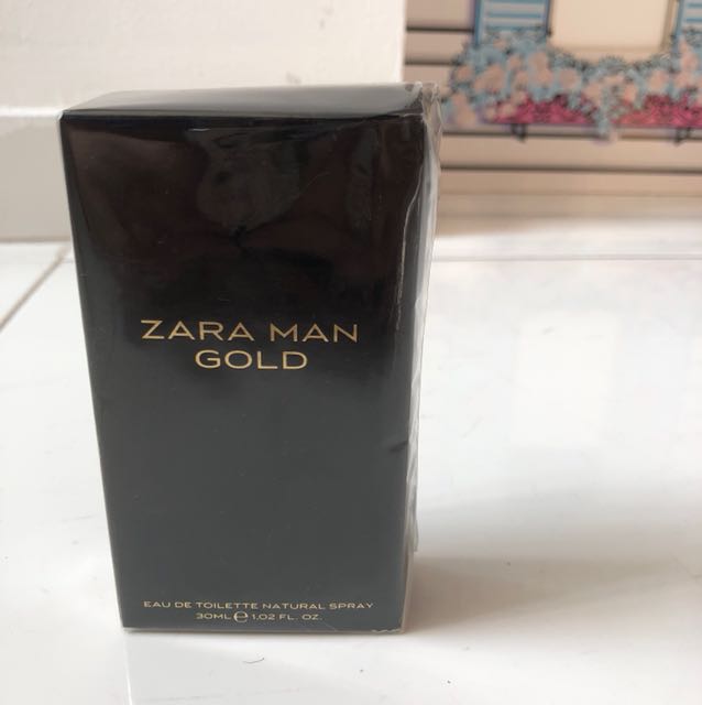 man gold zara perfume