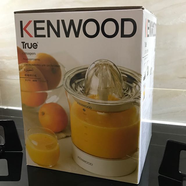 100 全新KENWOOD True Citrus Press 榨橙汁機（盒都未開過一次）, 家庭電器, 廚房電器, 榨汁機及攪拌機
