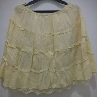 Rok tutu kuning