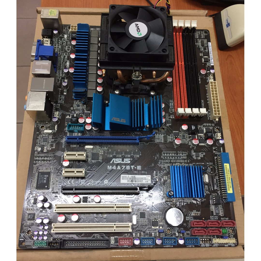 AMD Phenom II X4 945 + Asus M4A78T-E AM3 Mainboard