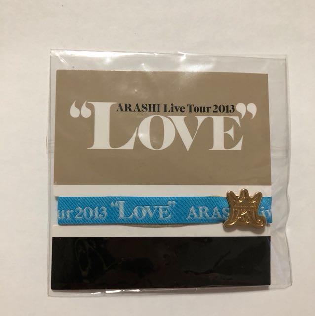 Arashi Love Live Tour Ribbon Bracelet Hobbies Toys Memorabilia Collectibles Fan Merchandise On Carousell