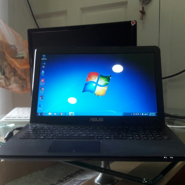 Asus X554l 4代i5獨顯遊戲筆電win7 15 6吋 全新螢幕 電腦3c 桌電筆電在旋轉拍賣