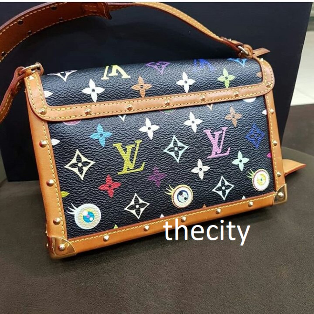 Eye need you leather handbag Louis Vuitton Multicolour in Leather - 20807463