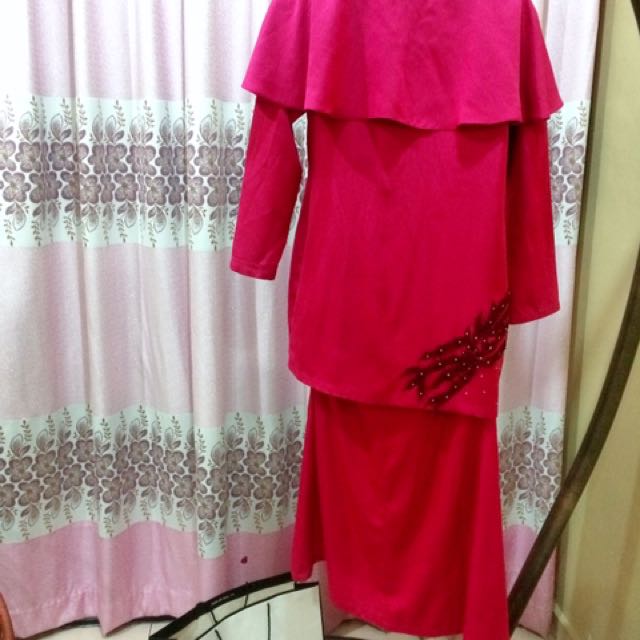 baju kurung moden cape