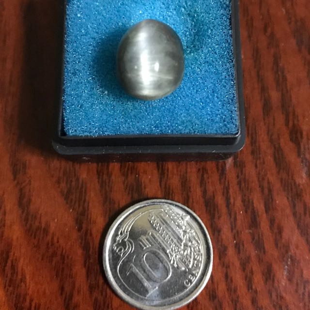 Blue Sapphire Cat Eye