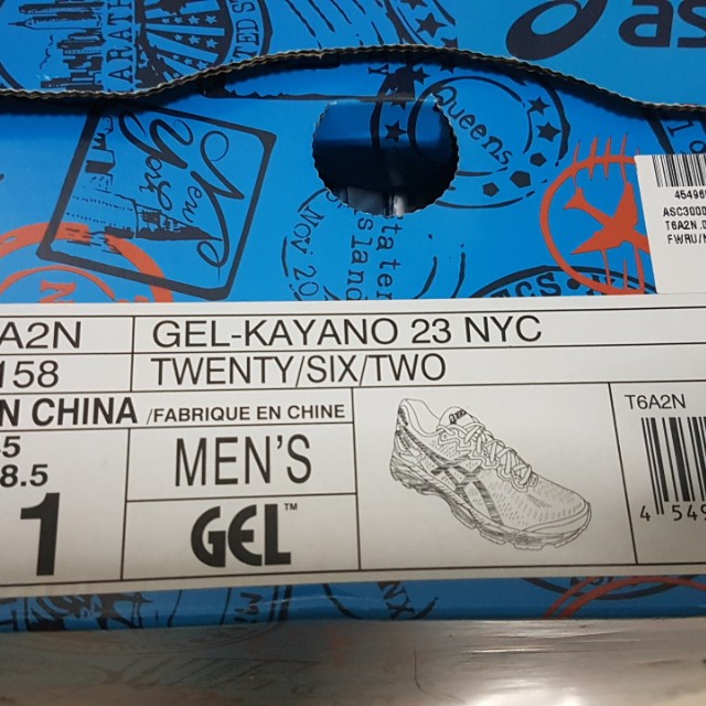 BNIB Asics Gel Kayano 23 NYC Limited Ed