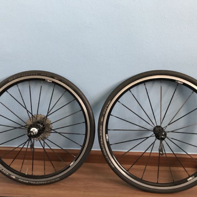 Controltech 406 wheelset Clearance