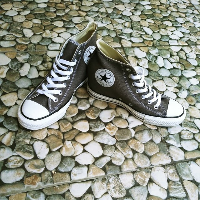 grey converse wedges