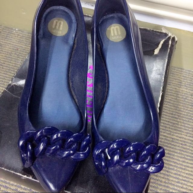 blue melissa shoes