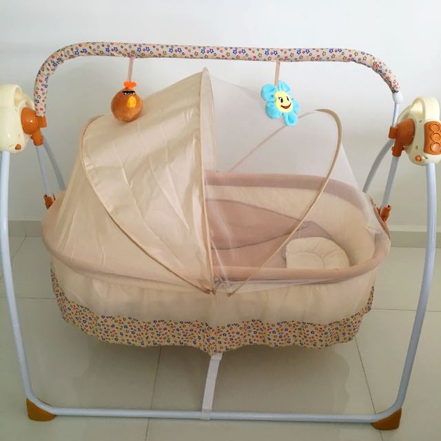 infant swing bed