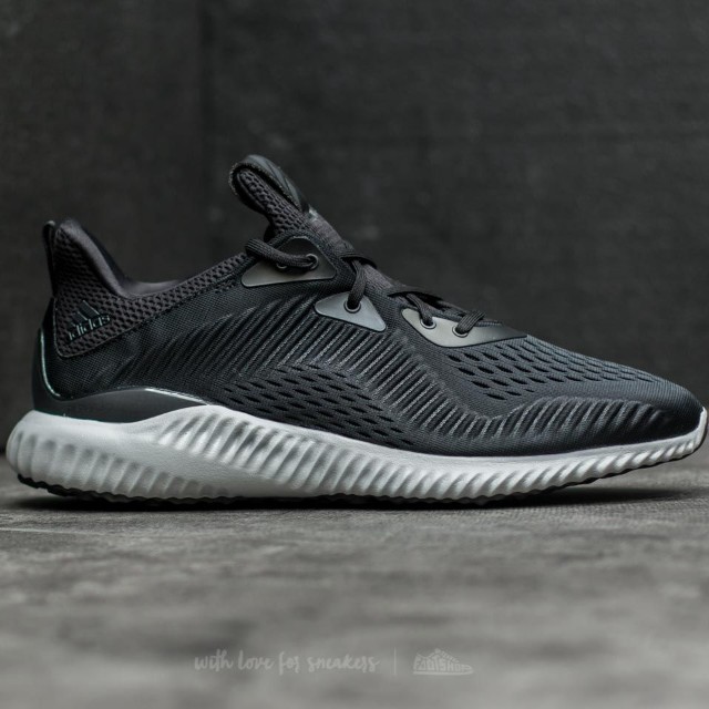 adidas alphabounce black and grey