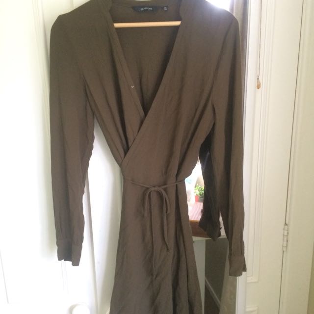glassons wrap dress