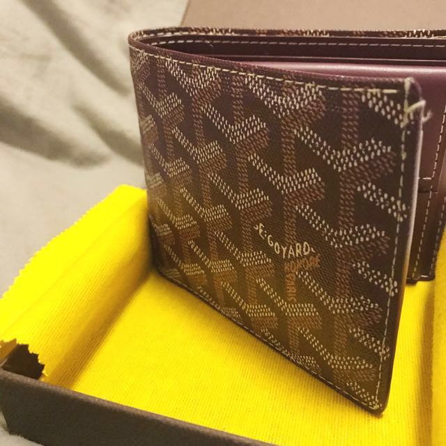Goyard Men Wallet, Luxury, Bags & Wallets on Carousell