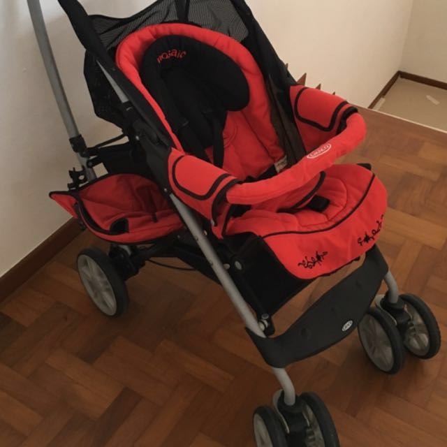 Graco Mosaic Stroller Babies Kids Going Out Strollers on Carousell