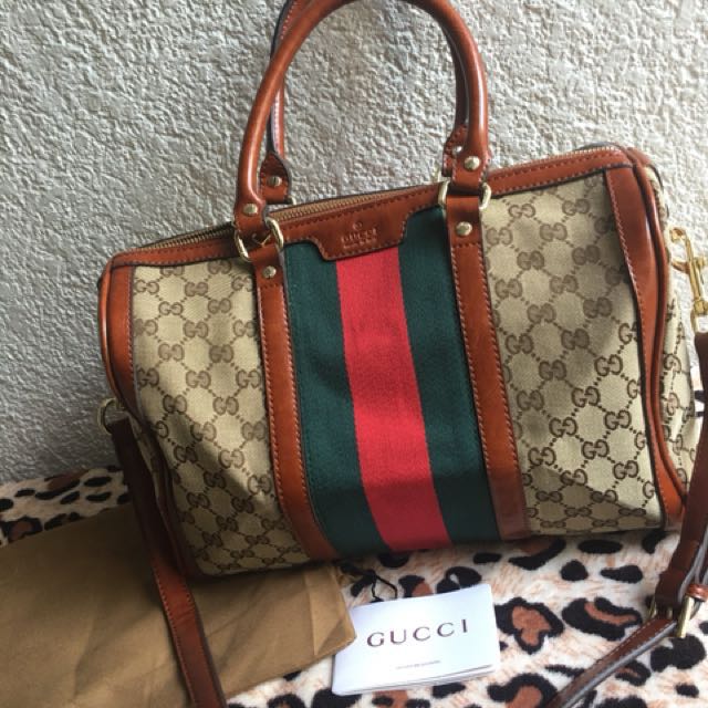 gucci two way bag