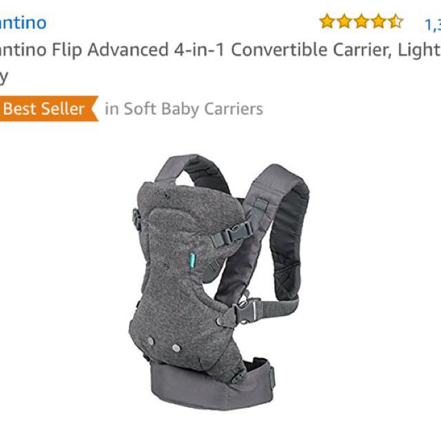 infantino convertible baby carrier