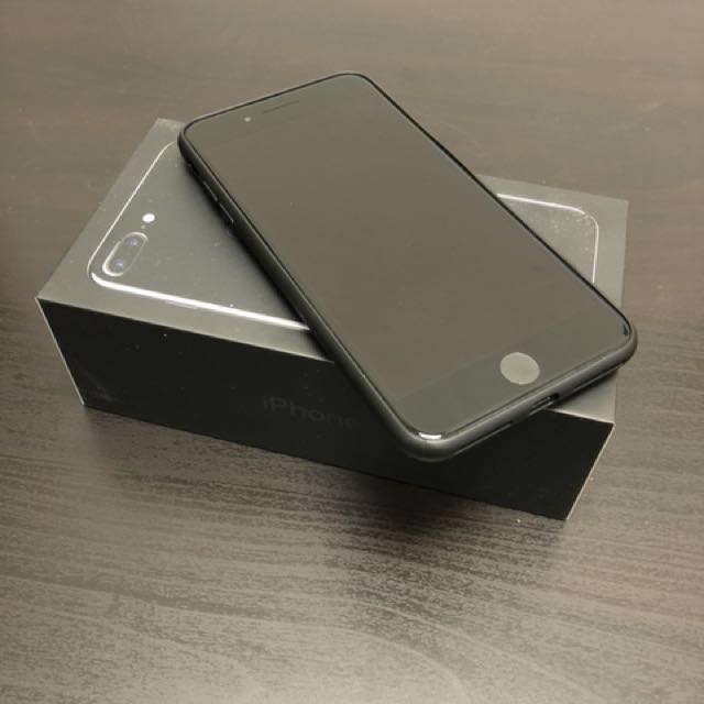 iphone 7 plus (256gb) - jet black